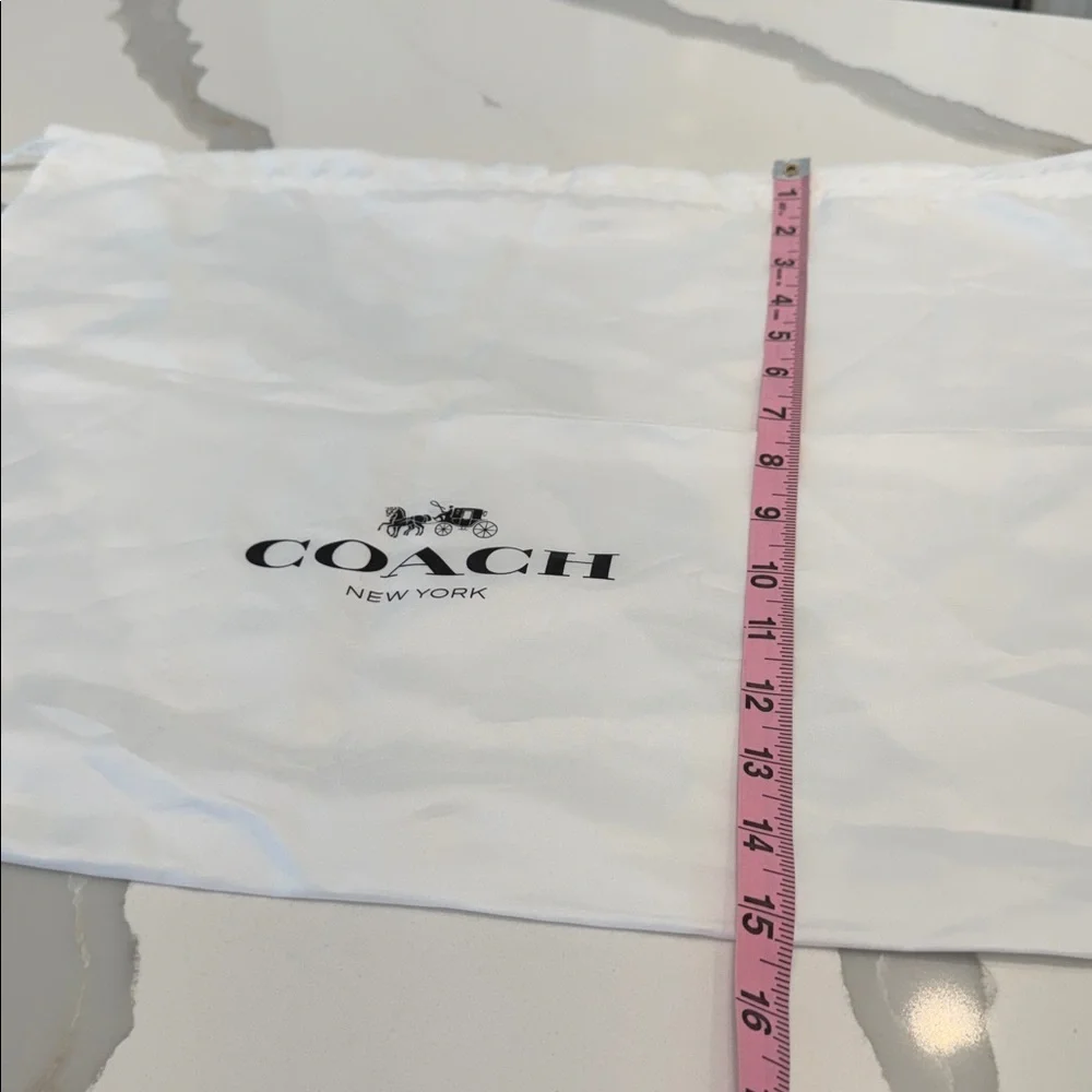Coach White Storage Bag